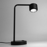 Светильник настольный Feron DE365 под лампу GX53 max 12W 230V черный