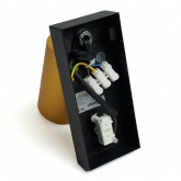 Светильник настенный Feron ML1850 35W 230V GU10 золото и черный, алюминий, IP20 65x60x140mm