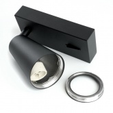 Светильник настенный Feron ML1850 35W 230V GU10 черный, алюминий, IP20 65x60x140mm