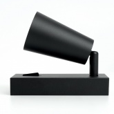 Светильник настенный Feron ML1850 35W 230V GU10 черный, алюминий, IP20 65x60x140mm