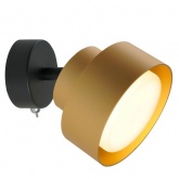 Светильник настенный Feron HL3670 12W 230V GX53 золото, алюминий, IP20 110x70x138mm