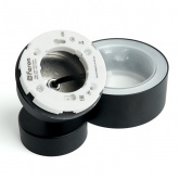 Светильник настенный Feron HL3670 12W 230V GX53 черный, алюминий, IP20 110x70x138mm