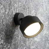 Светильник настенный Feron HL3670 12W 230V GX53 черный, алюминий, IP20 110x70x138mm