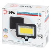 Прожектор светодиодный ЭРА ERAFS025 - 01C сплит-прожектор COB на солнечной батарее дневной свет