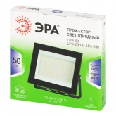Прожектор светодиодный ЭРА Green line LPR-033-0-65K 50W 6500K 4000Lm IP65 черный корпус алюминий