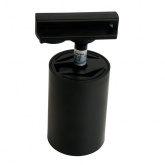 Светильник трековый Feron AL142 под лампу MR16 15W 230V GU10 однофазный черный D60*H140