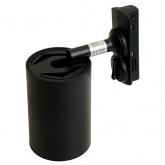 Светильник трековый Feron AL142 под лампу MR16 15W 230V GU10 однофазный черный D60*H140