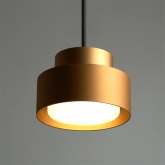 Светильник потолочный на подвесе Feron HL3678 GX53 max 12W 230V золото D75*H110