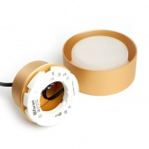 Светильник потолочный на подвесе Feron HL3678 GX53 max 12W 230V золото D75*H110