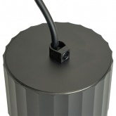 Светильник потолочный на подвесе Feron HL3698 GX53 max 12W 230V черный D85*H75