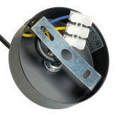 Светильник потолочный на подвесе Feron HL3698 GX53 max 12W 230V черный D85*H75