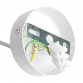 Светильник потолочный на подвесе Feron HL3698 GX53 max 12W 230V белый D85*H75