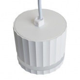 Светильник потолочный на подвесе Feron HL3698 GX53 max 12W 230V белый D85*H75