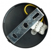 Светильник потолочный на подвесе Feron HL4608 GX53 max 12W 230V черный D110*H60