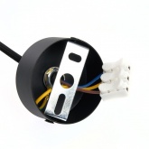 Светильник потолочный на подвесе Feron ML1748 MR16 max 35W 230V GU10 черный D60*H280