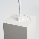 Светильник потолочный на подвесе Feron ML1748 MR16 max 35W 230V GU10 белый D60*H280