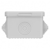 Коробка распаячная TDM 65х65х50 мм для открытой проводки с крышкой 4 входа IP54