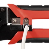 Пресс-клещи КВТ для RJ разъемов JT-05 Кримпер с 2 встроенными модулями для обжима RJ-45 RJ-12 RJ-11