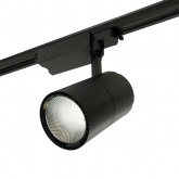 Трековый светодиодный светильник AL103 TrueColor 40W 4000K 3600Lm 35° однофазный, черный