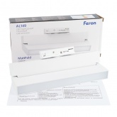 Трековый светодиодный светильник AL149 MattFold 12W 4000K 960Lm 110° однофазный, белый