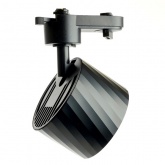 Светильник трековый Feron AL125 Linea под лампу GX53 15W 230V IP40 однофазный, черный