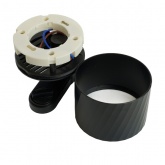 Светильник трековый Feron AL125 Linea под лампу GX53 15W 230V IP40 однофазный, черный