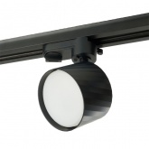 Светильник трековый Feron AL125 Linea под лампу GX53 15W 230V IP40 однофазный, черный