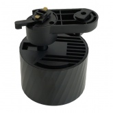 Светильник трековый Feron AL126 Linea под лампу GX70 15W 230V IP40 однофазный, черный