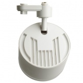 Светильник трековый Feron AL127 Luna под лампу GX70 15W 230V IP40 однофазный, белый