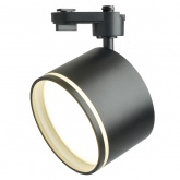 Светильник трековый Feron AL127 Luna под лампу GX70 15W 230V IP40 однофазный, черный