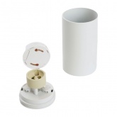 Светильник трековый Feron AL133 под лампу MR16 15W 230V GU10 IP40 однофазный, белый