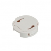 Светильник трековый Feron AL133 под лампу MR16 15W 230V GU10 IP40 однофазный, белый