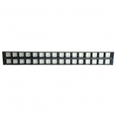 Трековый светодиодный светильник AL123 RetailTrace 2x30W 4000K 6600Lm 60° однофазный, черный