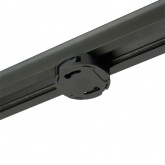 Светильник трековый Feron AL133 под лампу MR16 15W 230V GU10 IP40 однофазный, черный