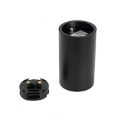 Светильник трековый Feron AL133 под лампу MR16 15W 230V GU10 IP40 однофазный, черный