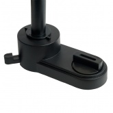 Трековый светодиодный светильник AL128 10W 4000K 800Lm 35° однофазный черный с антибликовой решеткой