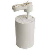 Трековый светодиодный светильник AL128 18W 4000K 1440Lm 35° однофазный белый с антибликовой решеткой