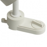 Трековый светодиодный светильник AL128 18W 4000K 1440Lm 35° однофазный белый с антибликовой решеткой