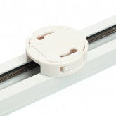 Трековый светодиодный светильник AL129 12W 4000K 960Lm 110° однофазный, белый