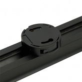 Трековый светодиодный светильник AL129 12W 4000K 960Lm 110° однофазный, черный