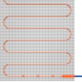 Нагревательный мат Voltum двужильный VLT01-200-12 площадь обогрева 12,0м2 мощность 2400Вт