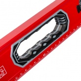 Уровень строительный магнитный УСМ-1-600 Профи алюминиевый с тремя мерительными глазками