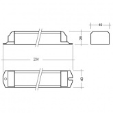 ЭПРА Tridonic PC 1/58 T8 PRO для люминесцентных ламп T8 (22176094)