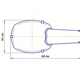 Консольный светильник Galad Пегас ЖКУ02-250-003 250 Вт Е40 IP53 со стеклом под лампу ДНАТ