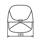 Консольный светильник Galad ЖКУ20-150-001 150 Вт Е40 IP65 со стеклом под лампу ДНАТ