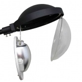 Консольный светильник Селена ЖКУ 28 150 Вт Е40 IP54 со стеклом под лампу ДНАТ