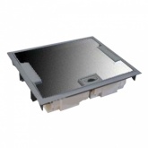 Напольный лючок Legrand 16мод. гл.65мм серый