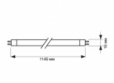 Люминесцентная лампа T5 Osram FH 35 W/865 HE G5, 1449 mm