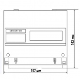 Электросчетчик Меркурий-231 AT-01I 5-60А 230/400В многотарифный на din-рейку ЖКИ IrDA