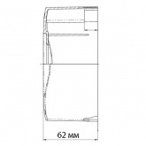 Бокс Hegel 1-2 модуля без дверки красный
